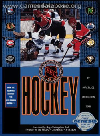 Cover NHL Hockey for Genesis - Mega Drive
